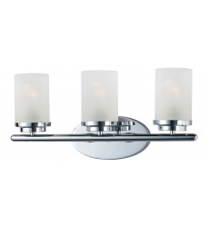 Corona 3-Light Bath Vanity-(10213FTPC)-Maxim  Corona 3-Light Bath Vanity-(10213FTPC)-Maxim