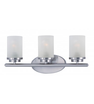 Corona 3-Light Bath Vanity-(10213FTSN)-Maxim  Corona 3-Light Bath Vanity-(10213FTSN)-Maxim