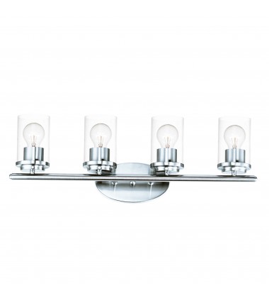 Corona 4-Light Bath Vanity-(10214CLPC)-Maxim Corona 4-Light Bath Vanity-(10214CLPC)-Maxim