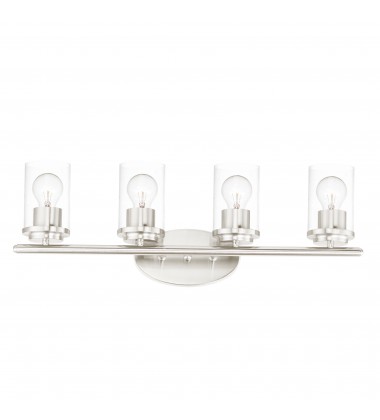  Corona 4-Light Bath Vanity-(10214CLSN)-Maxim