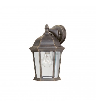  Builder Cast 1-Light Outdoor Wall Lantern-(1024RP)-Maxim