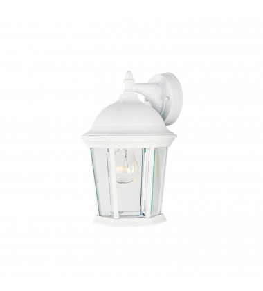  Builder Cast 1-Light Outdoor Wall Lantern-(1024WT)-Maxim
