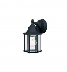  Builder Cast 1-Light Outdoor Wall Lantern-(1026BK)-Maxim