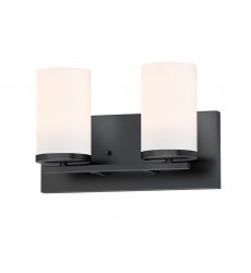  Lateral 2-Light Bath Vanity-(10282SWBK)-Maxim