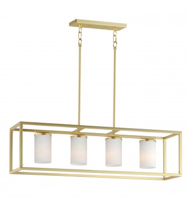  Lateral 4-Light Linear Pendant-(10288SWSBR)-Maxim