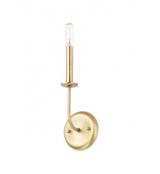  Wesley 1-Light Wall Sconce-(10321SBR)-Maxim