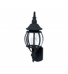  Crown Hill 1-Light Outdoor Wall Lantern-(1032BK)-Maxim