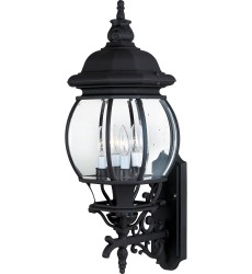  Crown Hill 4-Light Outdoor Wall Lantern-(1037BK)-Maxim