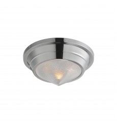  Hargreaves 1-Light Flush Mount-(10390PRPN)-Maxim