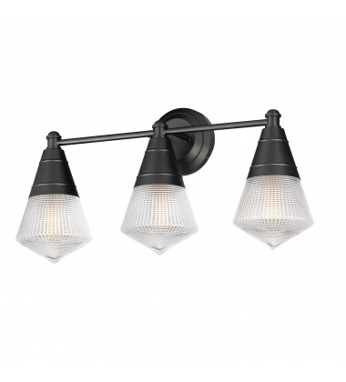  Hargreaves 3-Light Bath Vanity-(10393PRBK)-Maxim