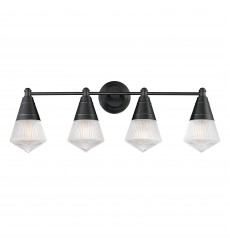  Hargreaves 4-Light Bath Vanity-(10394PRBK)-Maxim