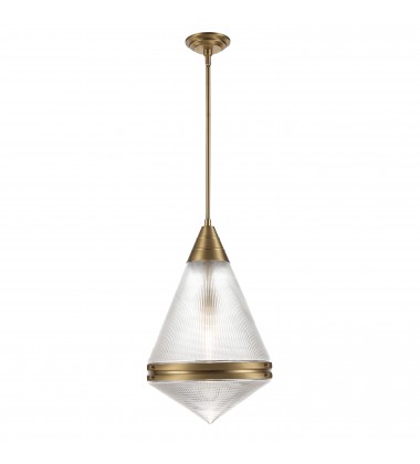  Hargreaves 1-Light Pendant-(10395PRNAB)-Maxim