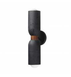 Pompeii 2-Light Wall Sconce-(10622LVBK)-Maxim  Pompeii 2-Light Wall Sconce-(10622LVBK)-Maxim