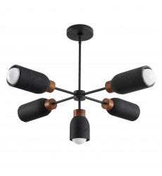 Pompeii 5-Light Pendant-(10625LVBK)-Maxim  Pompeii 5-Light Pendant-(10625LVBK)-Maxim