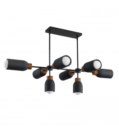  Pompeii 8-Light Pendant-(10628LVBK)-Maxim