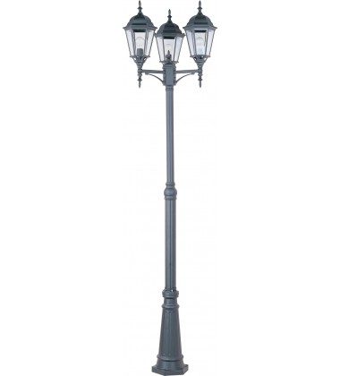 3-Light Outdoor Pole/Post Lantern-(1105BK)-Maxim  3-Light Outdoor Pole/Post Lantern-(1105BK)-Maxim