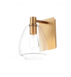 Babylon 1-Light Wall Sconce-(11111CLSBR)-Maxim  Babylon 1-Light Wall Sconce-(11111CLSBR)-Maxim