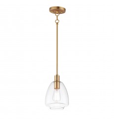  Babylon 1-Light Pendant-(11112CLSBR)-Maxim