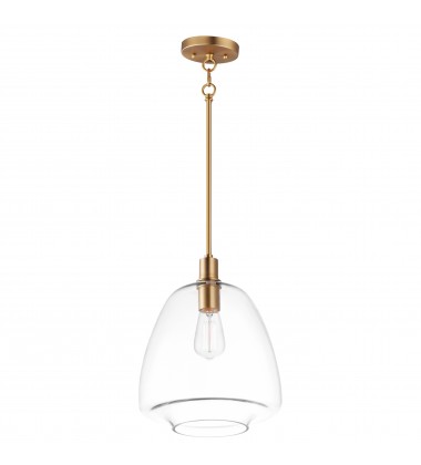  Babylon 1-Light Pendant-(11116CLSBR)-Maxim