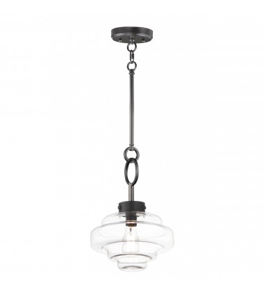 Harbor 1-Light Pendant-(11122CLBK)-Maxim Harbor 1-Light Pendant-(11122CLBK)-Maxim