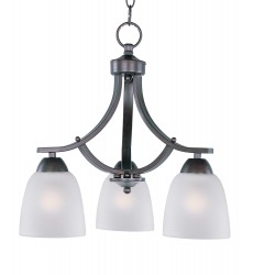  Axis 3-Light Chandelier-(11223FTOI)-Maxim