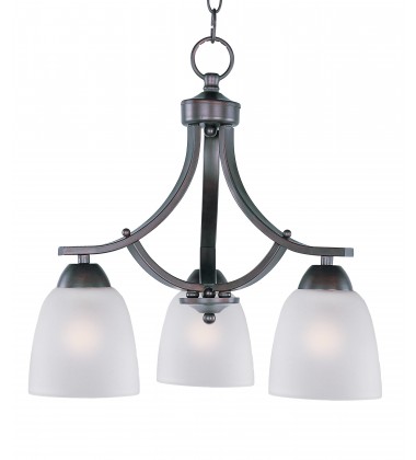 Axis 3-Light Chandelier-(11223FTOI)-Maxim Axis 3-Light Chandelier-(11223FTOI)-Maxim
