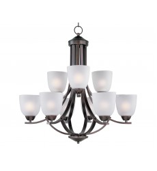  Axis 9-Light Chandelier-(11226FTOI)-Maxim