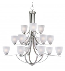 Axis 15-Light Chandelier-(11228FTSN)-Maxim  Axis 15-Light Chandelier-(11228FTSN)-Maxim