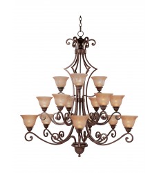  Symphony 15-Light Chandelier-(11239SAOI)-Maxim