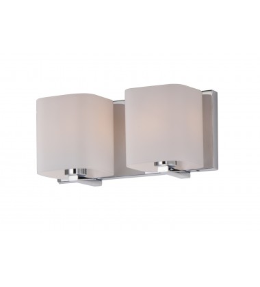 Wrap 2-Light Bath Vanity-(11252SWPC)-Maxim  Wrap 2-Light Bath Vanity-(11252SWPC)-Maxim