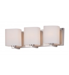 Wrap 3-Light Bath Vanity-(11253SWSN)-Maxim  Wrap 3-Light Bath Vanity-(11253SWSN)-Maxim