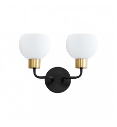  Coraline 2-Light Wall Sconce-(11272SWBZSBR)-Maxim
