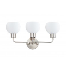 Coraline 3-Light Bath Vanity-(11273SWSN)-Maxim Coraline 3-Light Bath Vanity-(11273SWSN)-Maxim