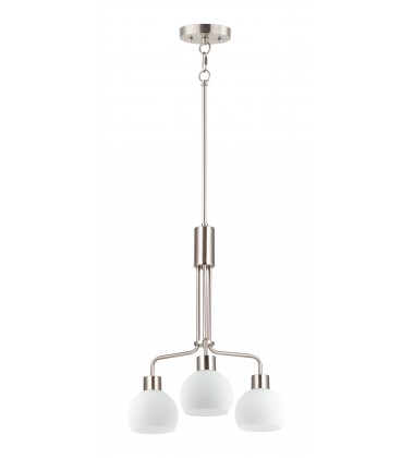  Coraline 3-Light Chandelier-(11276SWSN)-Maxim
