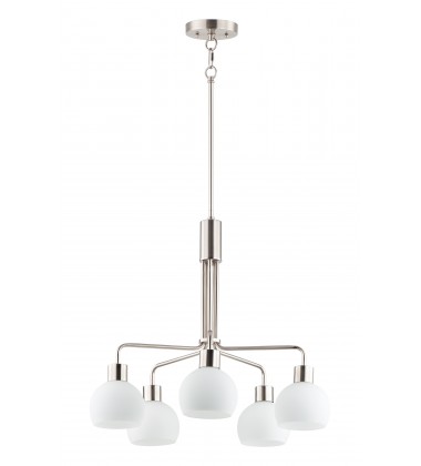  Coraline 5-Light Chandelier-(11277SWSN)-Maxim