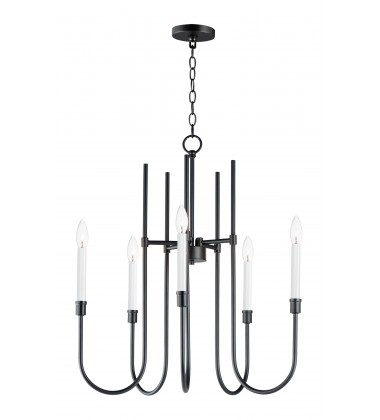  Tux 5-Light Chandelier-(11285BK)-Maxim