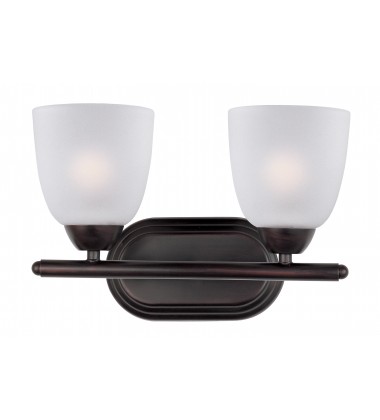 Axis 2-Light Bath Vanity-(11312FTOI)-Maxim  Axis 2-Light Bath Vanity-(11312FTOI)-Maxim