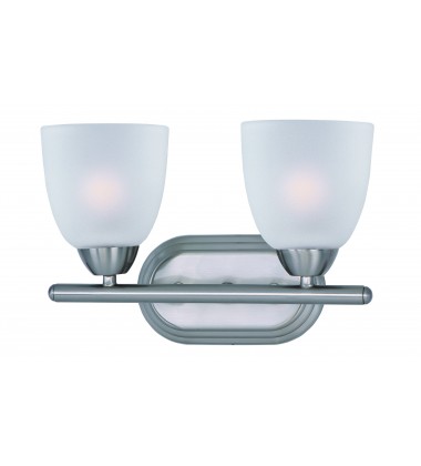 Axis 2-Light Bath Vanity-(11312FTSN)-Maxim  Axis 2-Light Bath Vanity-(11312FTSN)-Maxim