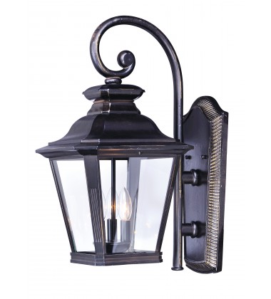  Knoxville 3-Light Outdoor Wall-(1135CLBZ)-Maxim
