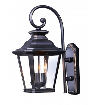  Knoxville 3-Light Outdoor Wall-(1137CLBZ)-Maxim