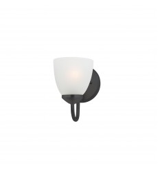  Axis 1-Light Strip Bath Vanity-(11381FTBK)-Maxim