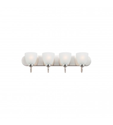 Axis 4-Light Strip Bath Vanity-(11384FTPC)-Maxim Axis 4-Light Strip Bath Vanity-(11384FTPC)-Maxim