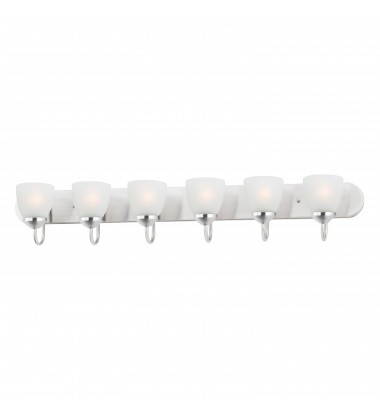 Axis 6-Light Strip Bath Vanity-(11386FTPC)-Maxim Axis 6-Light Strip Bath Vanity-(11386FTPC)-Maxim