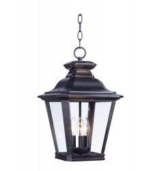  Knoxville 3-Light Outdoor Pendant-(1139CLBZ)-Maxim