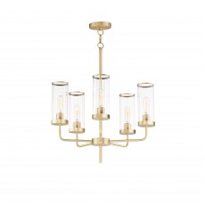  Crosby 5-Light Chandelier-(11475CRSBR)-Maxim