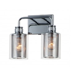  Filigree 2-Light Bath Vanity-(11532CLPC)-Maxim