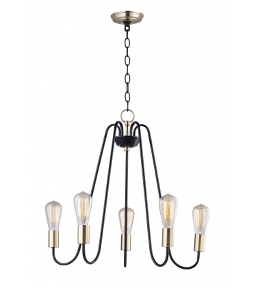 Haven 5-Light Chandelier-(11735OIAB)-Maxim