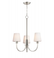  Shelter 3-Light Chandelier-(11823SWSN)-Maxim