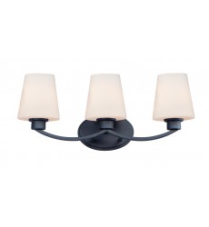  Shelter 3-Light Bath Vanity-(11833SWBK)-Maxim