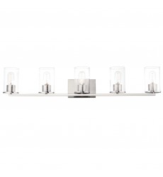  Sleek 5-Light Bath Vanity-(11845CDSN)-Maxim